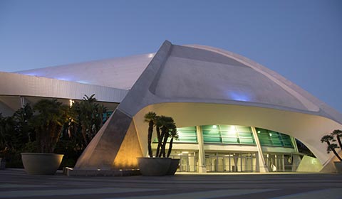 Anaheim Convention Center in California